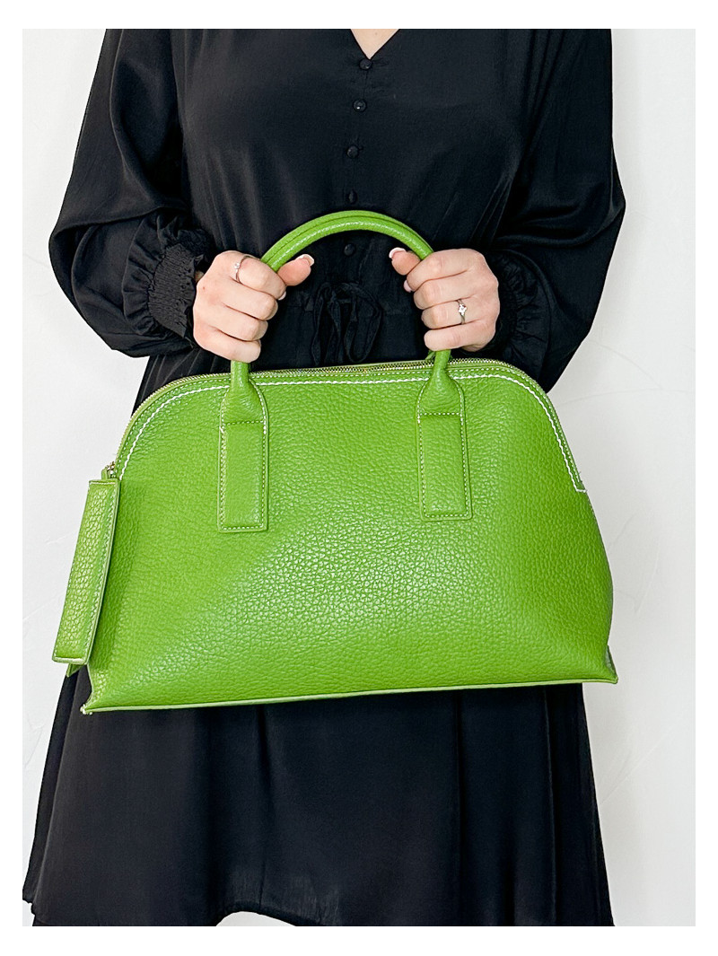 Isaure, grand sac, coloris vert
